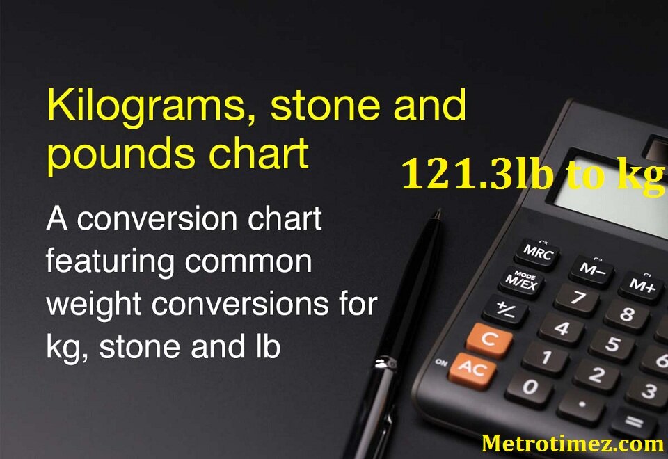 121.3lb to kg