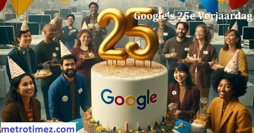 Google’s 25e Verjaardag: 25th Anniversary celebrate Google